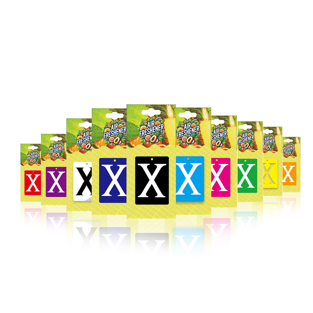 Perfume X - 3-80pcs X Car Air Freshener Natural