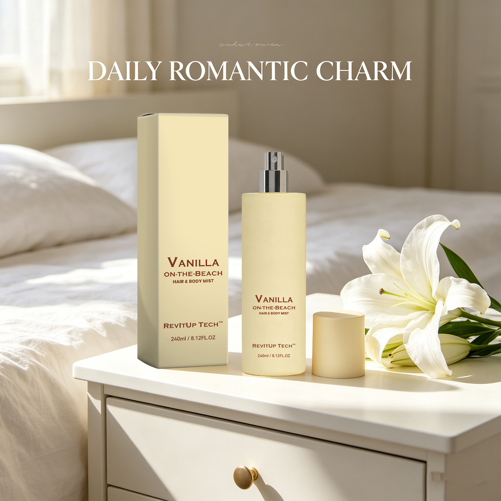 Vanilla Hair & Body Mist Moist - огляд і ціна Perfume Fragrance Hair Spray