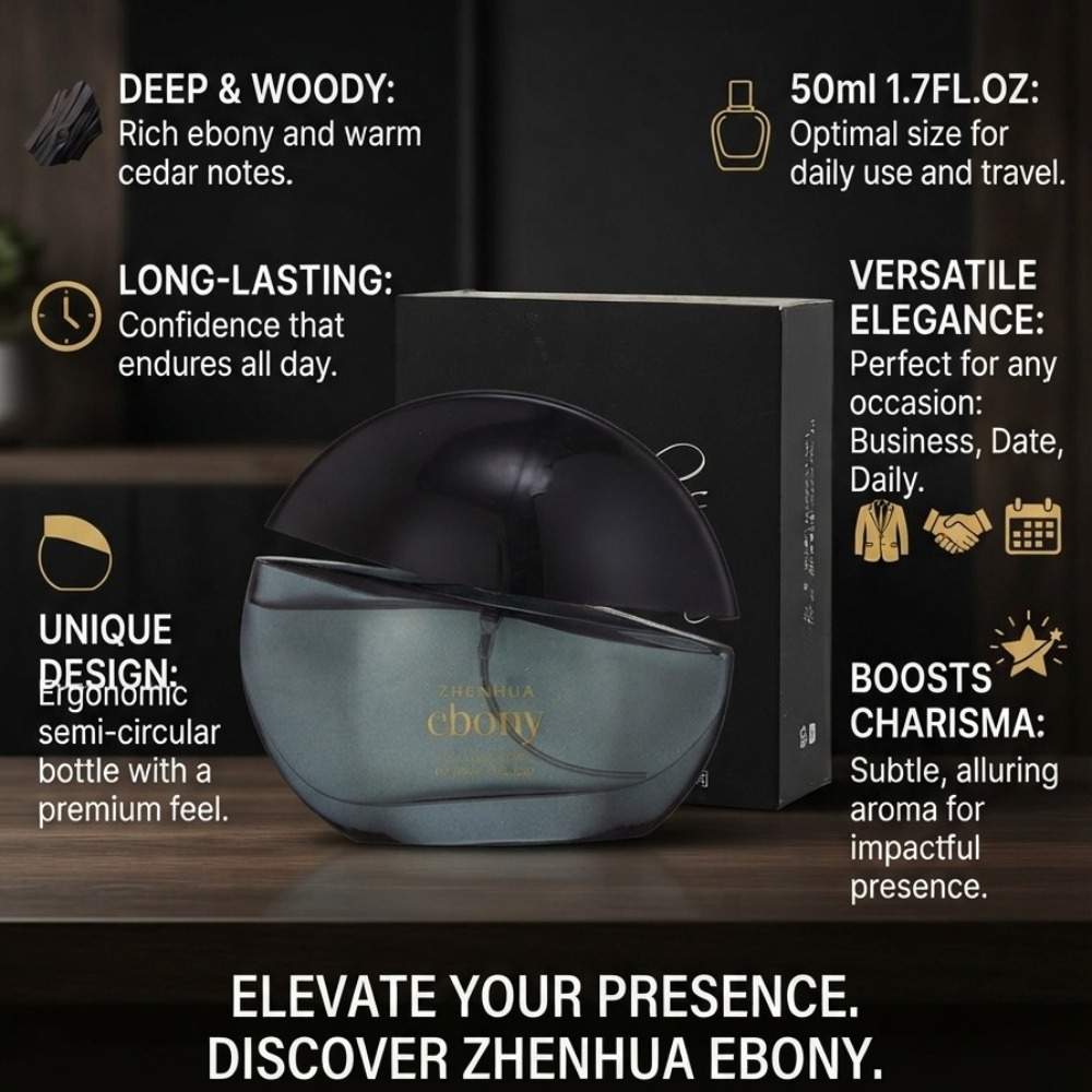 50ML Luxury Ebony Perfume Long - огляд і ціна Unique Perfume Fragrance