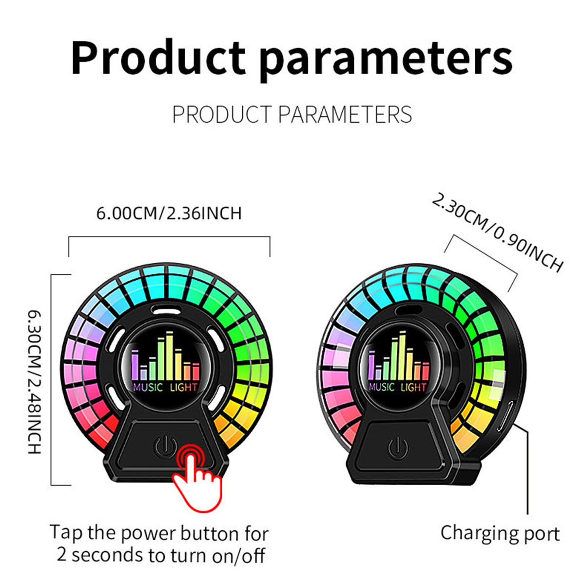 LED Sound Pickup Lamp Mini Sol - огляд і ціна Perfume Fragrance Outlet