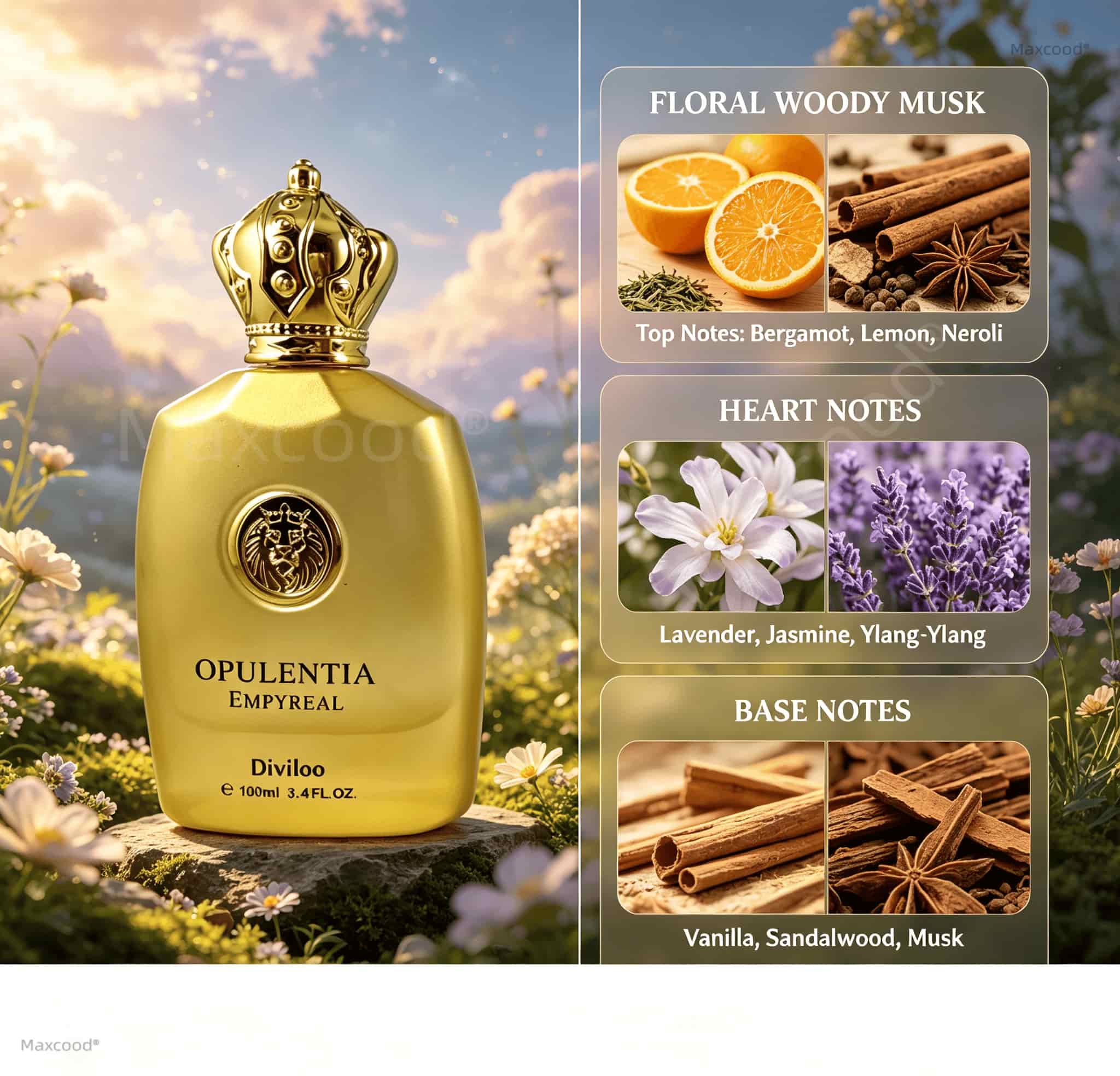 Floral, Woody, and Musky Notes - огляд і ціна Unique Perfume Fragrance