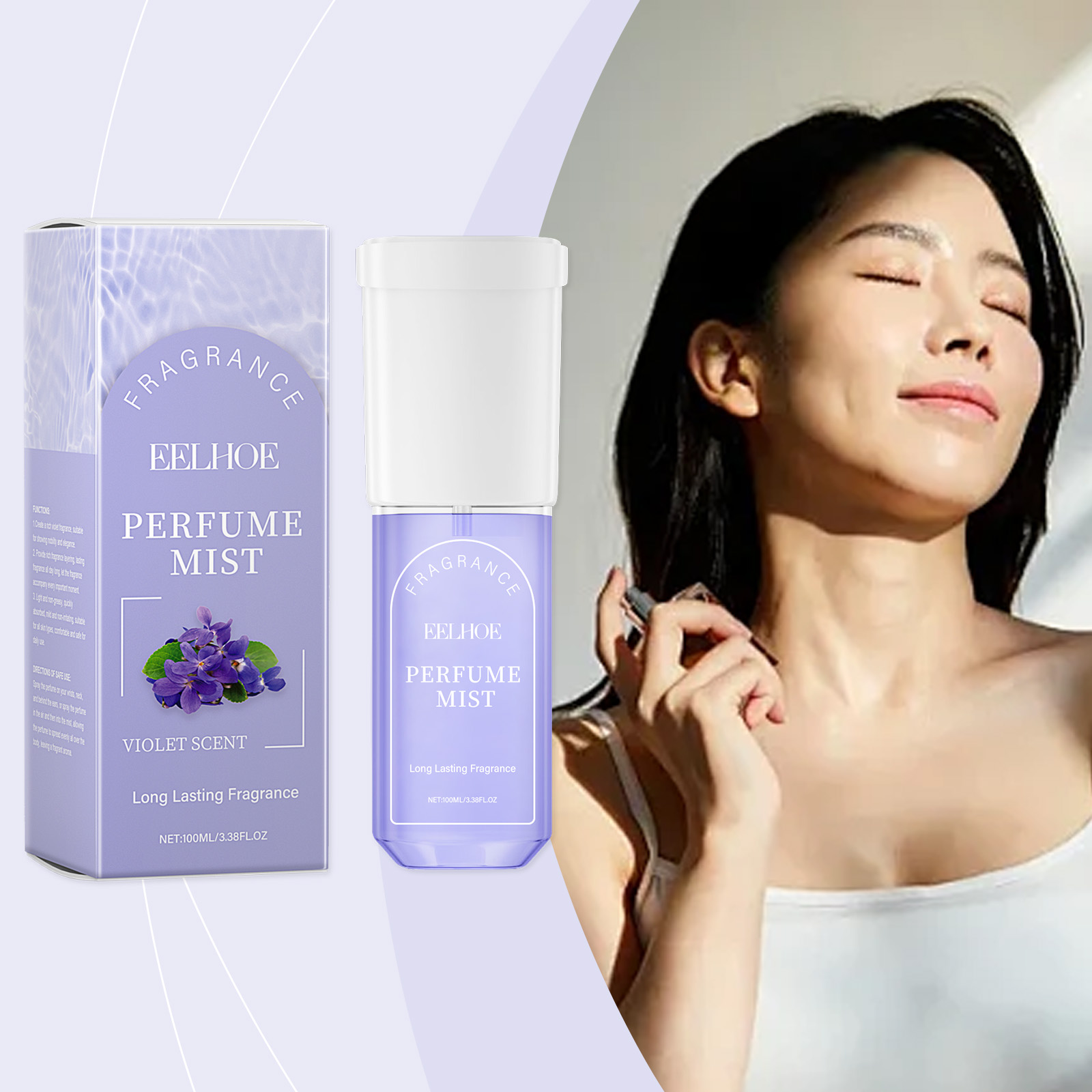Body Perfume Spray Hair Scent  - огляд і ціна Perfume Fragrance Hair Spray