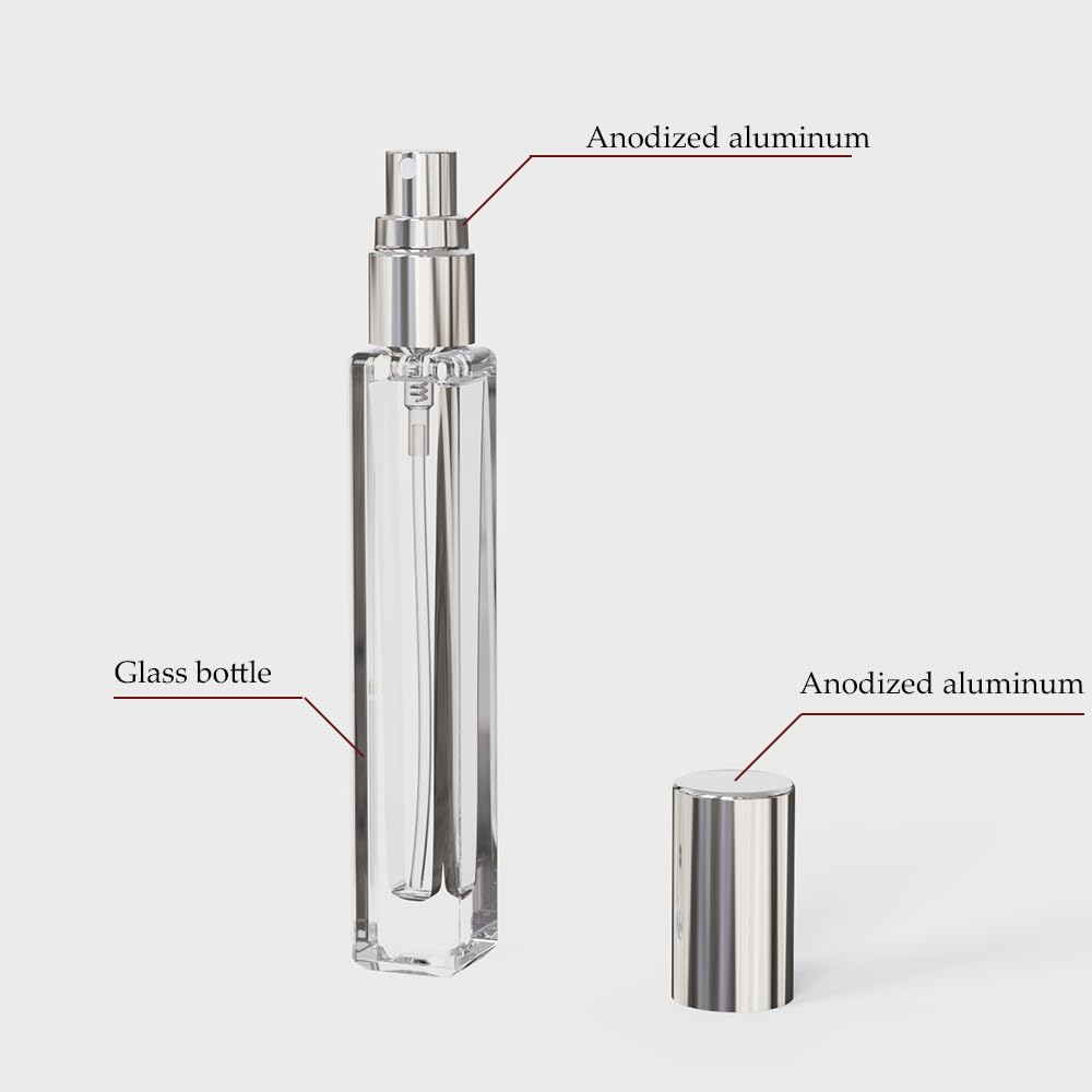 5-Piece Cologne Atomizer Empty - огляд і ціна Perfume Fragrance Difference