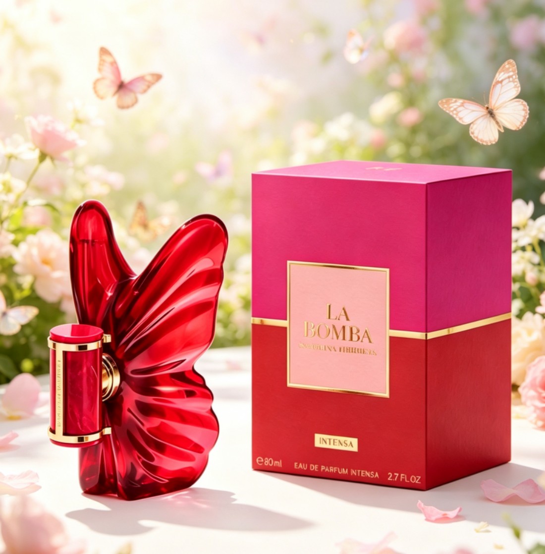 La Bombaa Intensa red butterfl - огляд і ціна Perfume La Fragrance